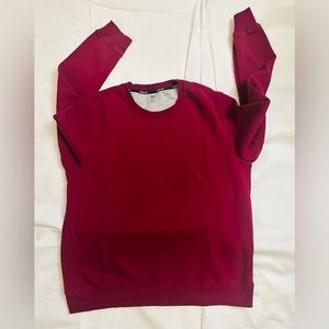 Everlast Crew Neck Men Burgundy Sweatshirt